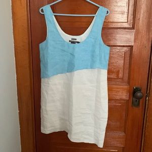 Island Company size L linen dress